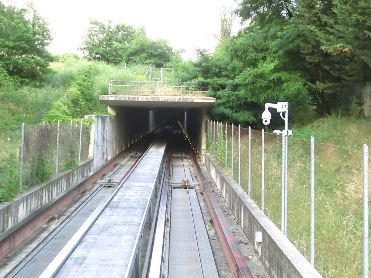 Cupa Minimetrò Tunnel western portal 