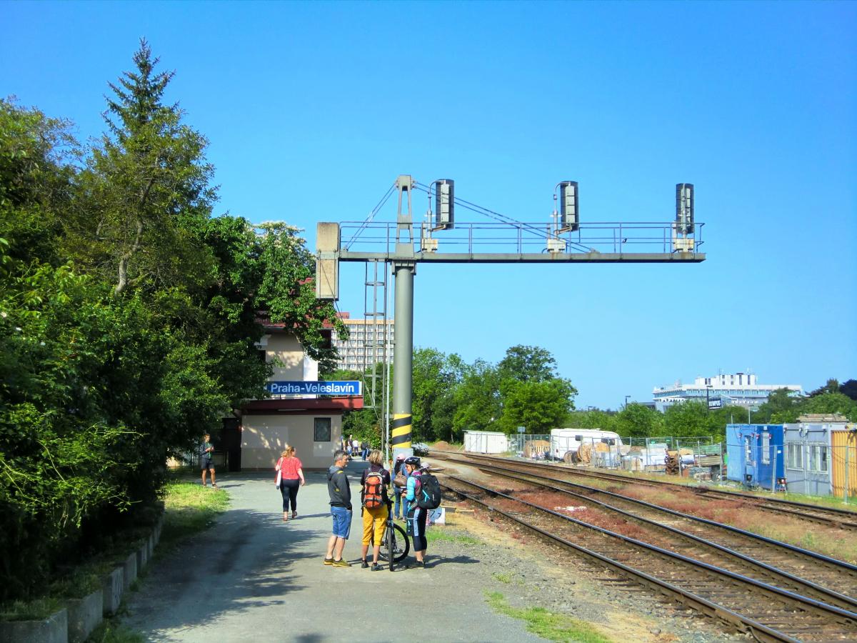 Bahnhof Praha-Veleslavín 