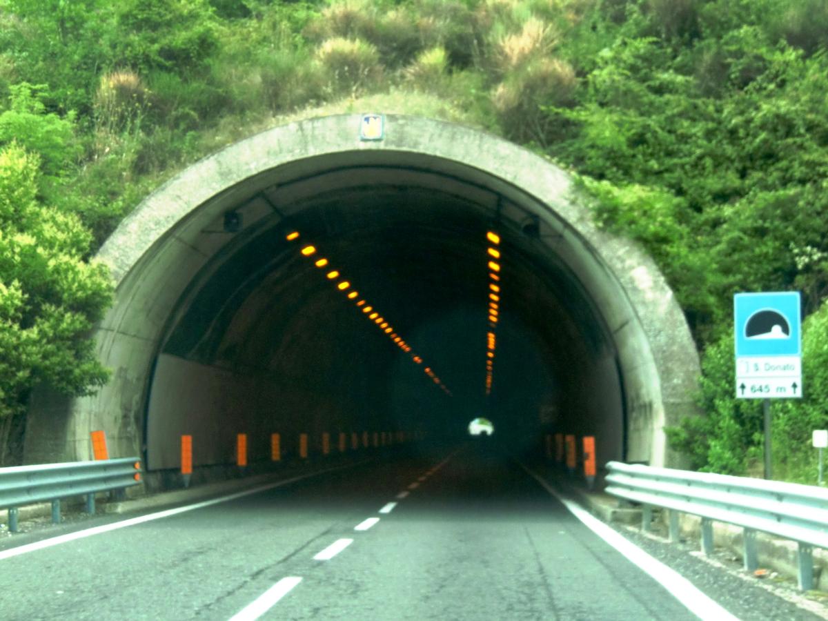 San Donato Tunnel eastern portal 