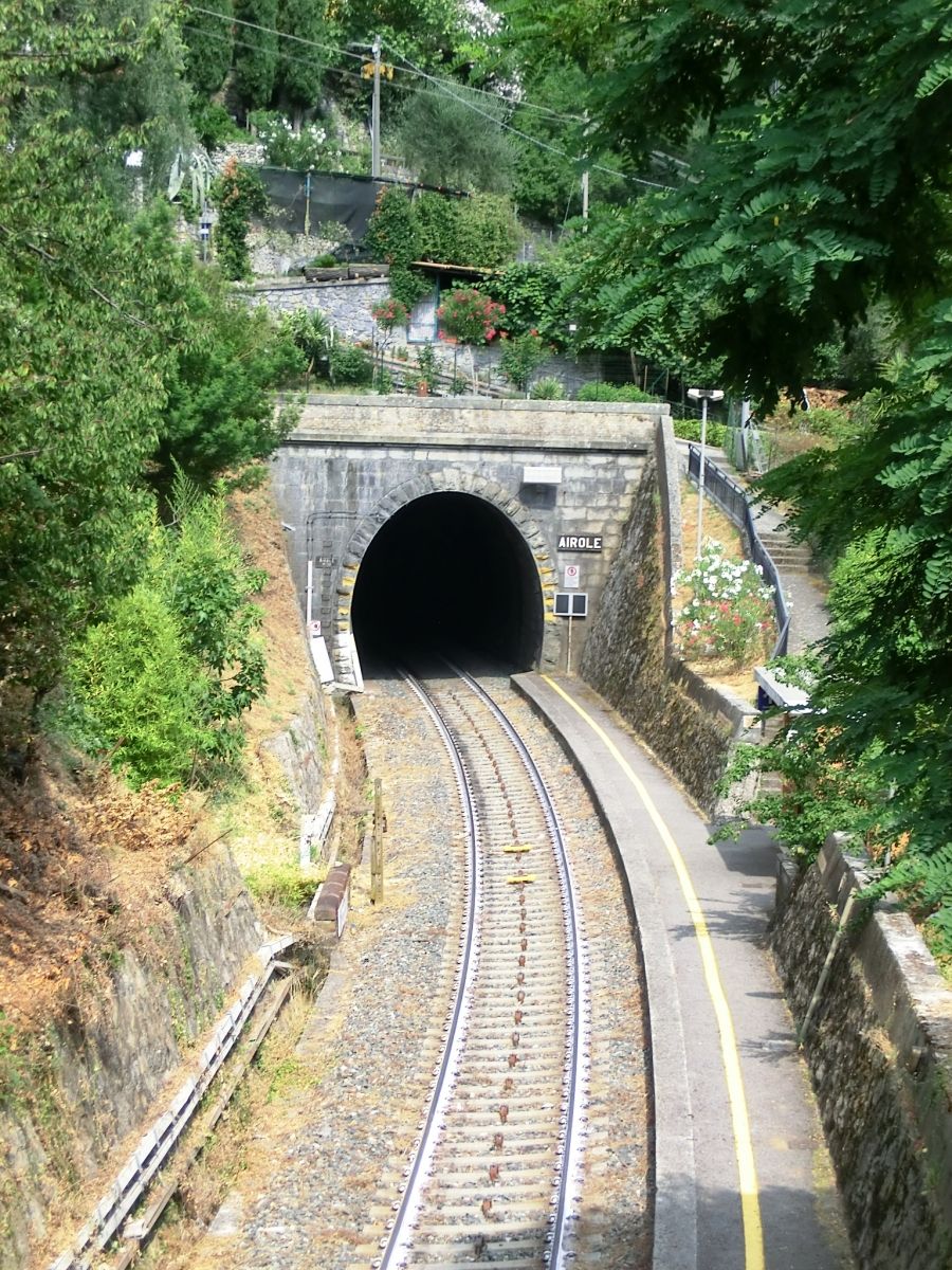 Airole Tunnel western portal 