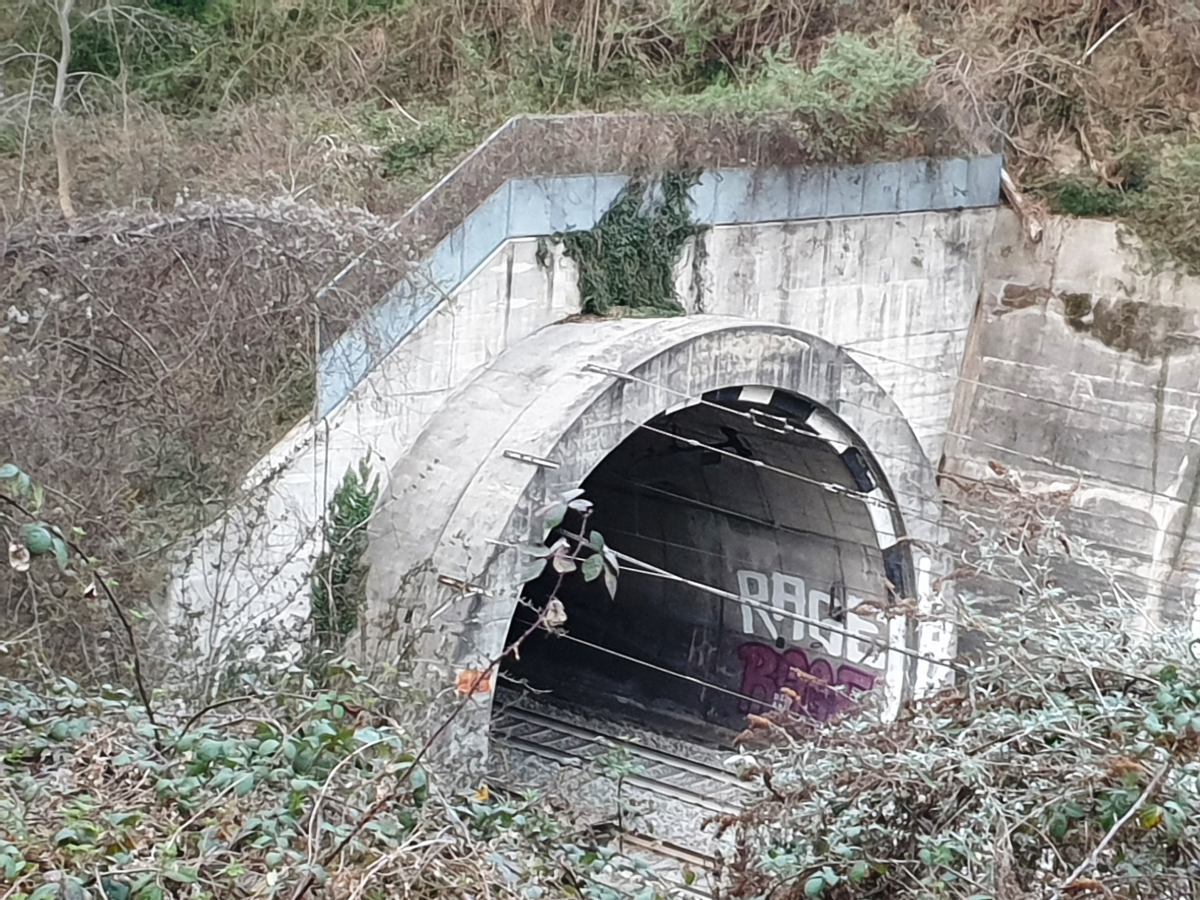 Airuno Nord Tunnel southern portal 