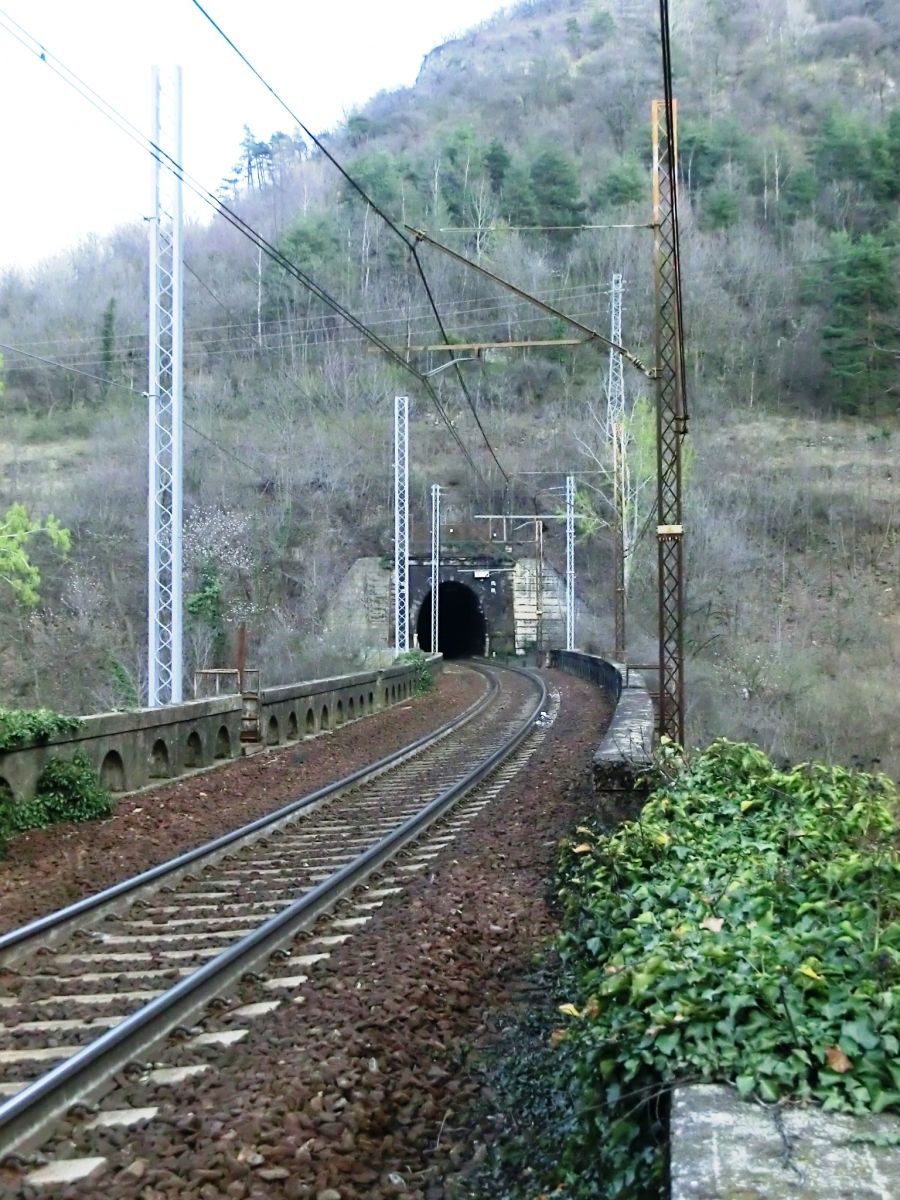 Arnaudera Tunnel western portal 