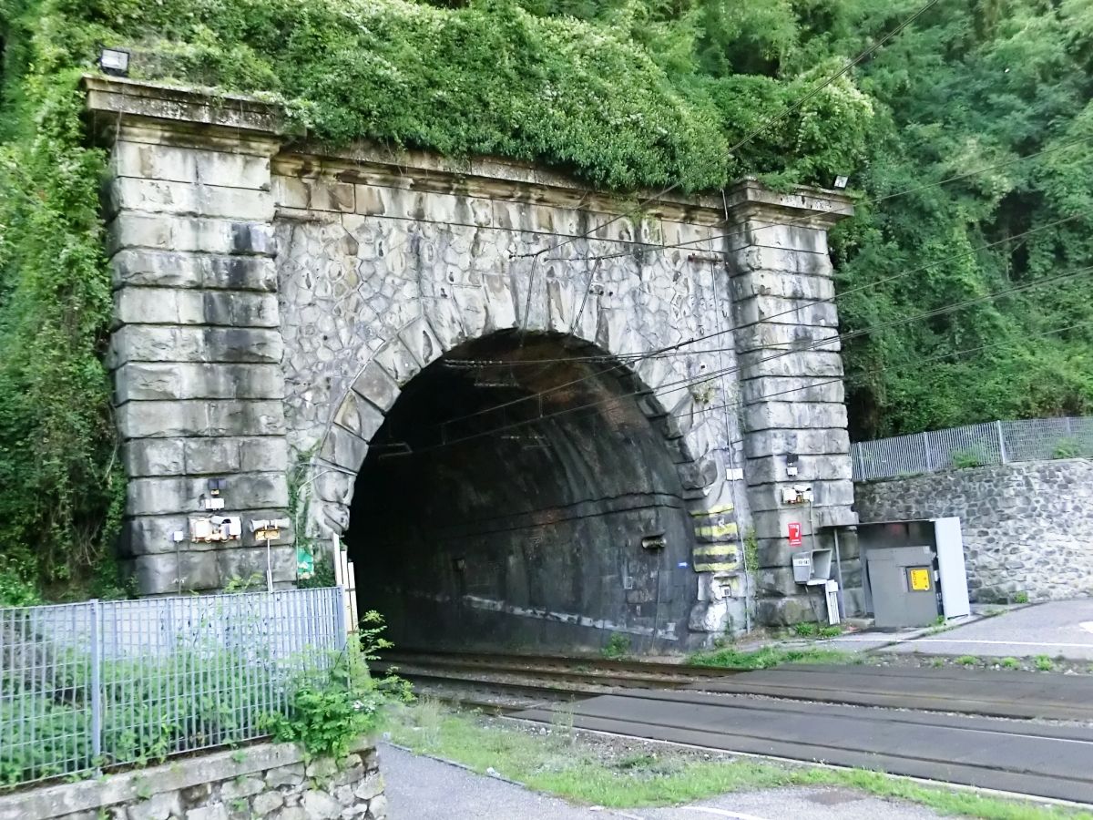 Borgallo Tunnel southern portal 