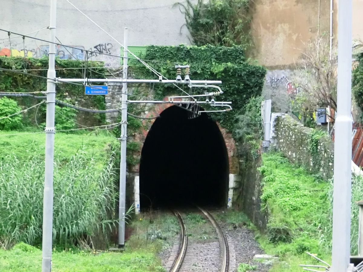 Camogli Tunnel northern portal 