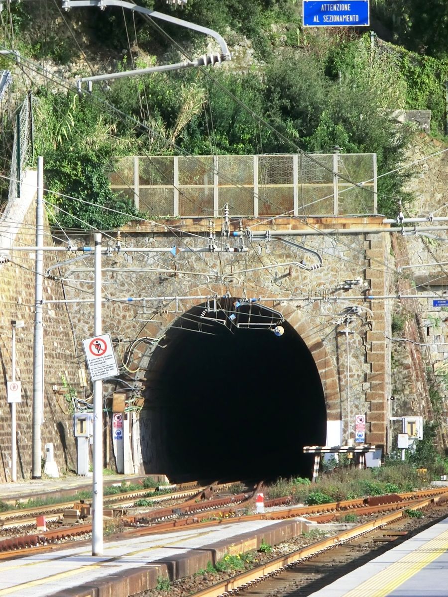 Cappuccini north tunnel western portal 