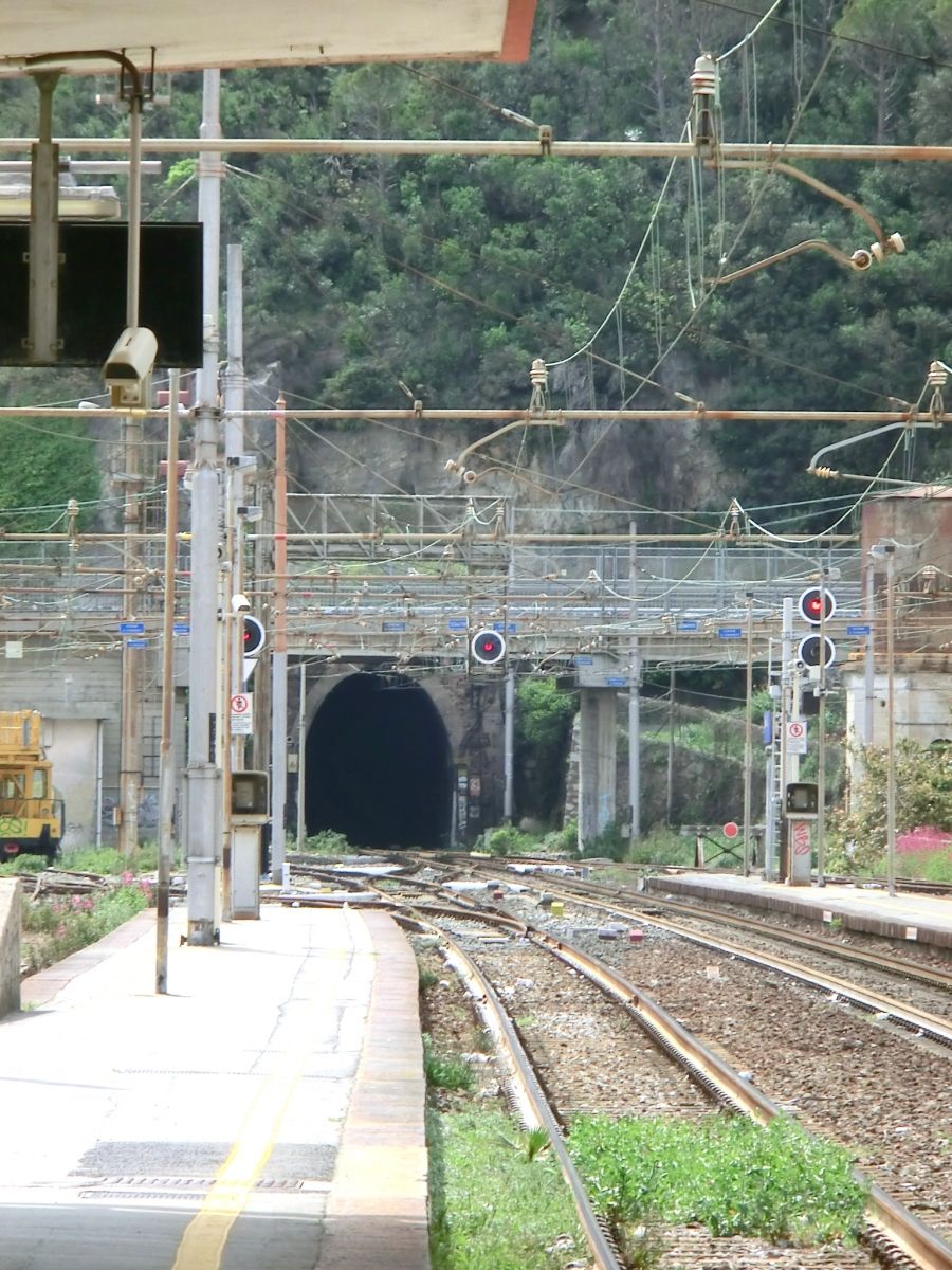 Caprazoppa Tunnel eastern portal 