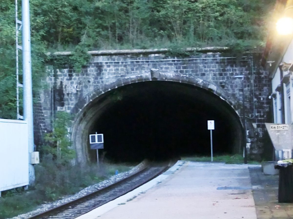 Capriola 1 Tunnel northern portal 