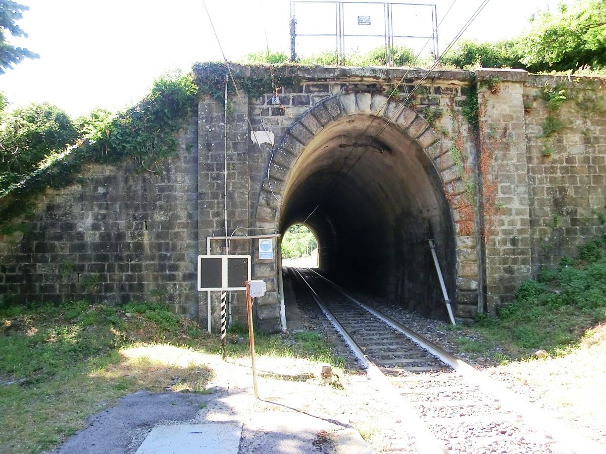 Castagno Tunnel southern portal 
