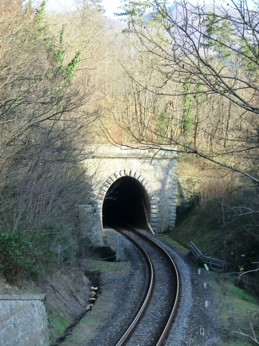 Castagno Tunnel western portal 