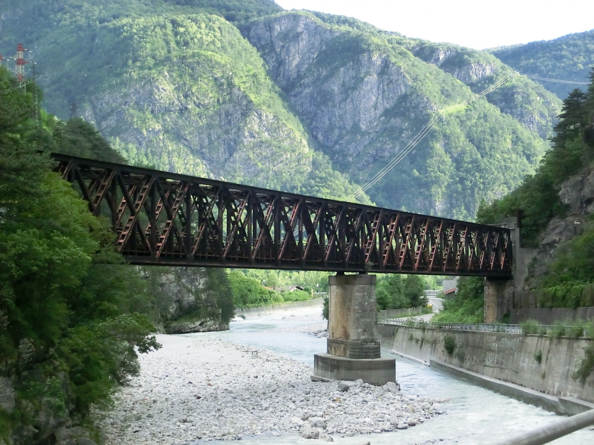 Eisenbahnbrücke Chiusaforte 