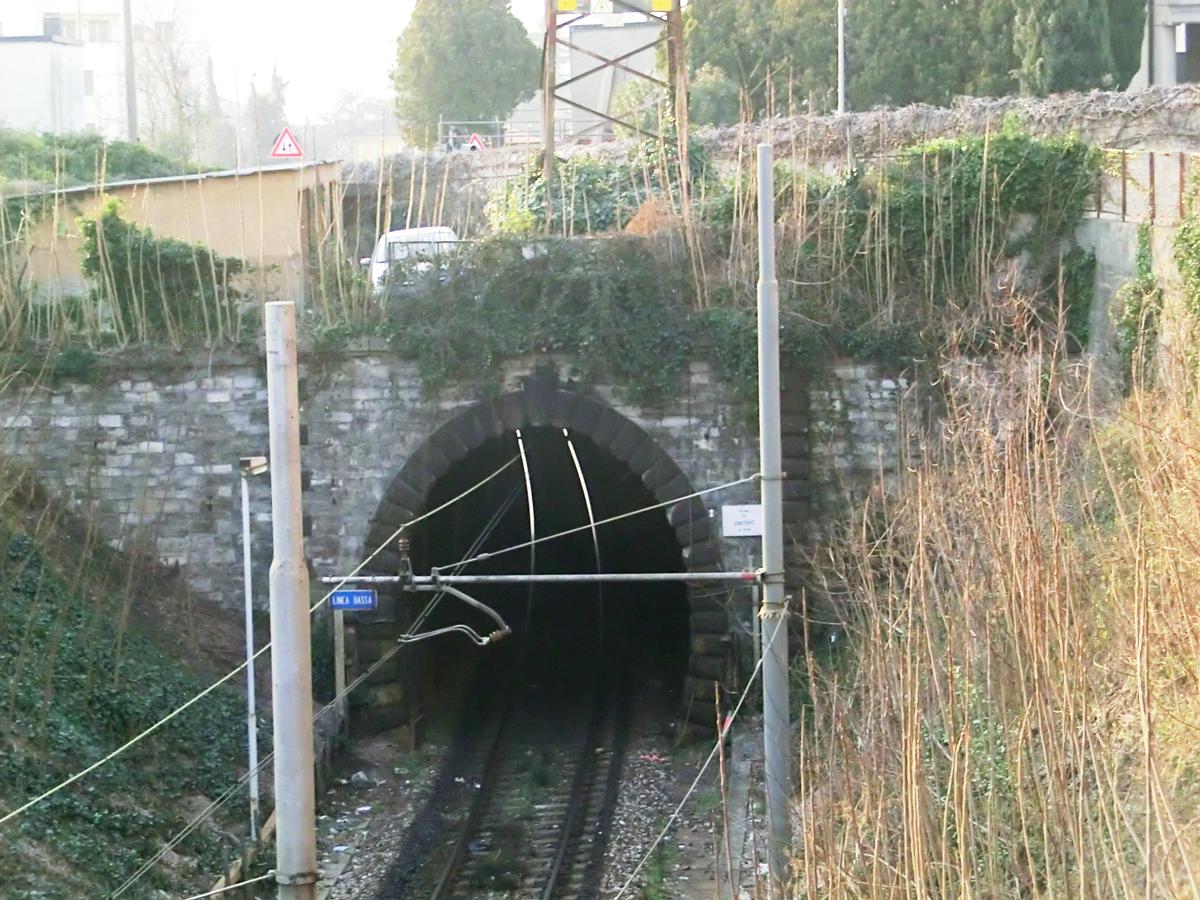 Cimitero Tunnel eastern portal 