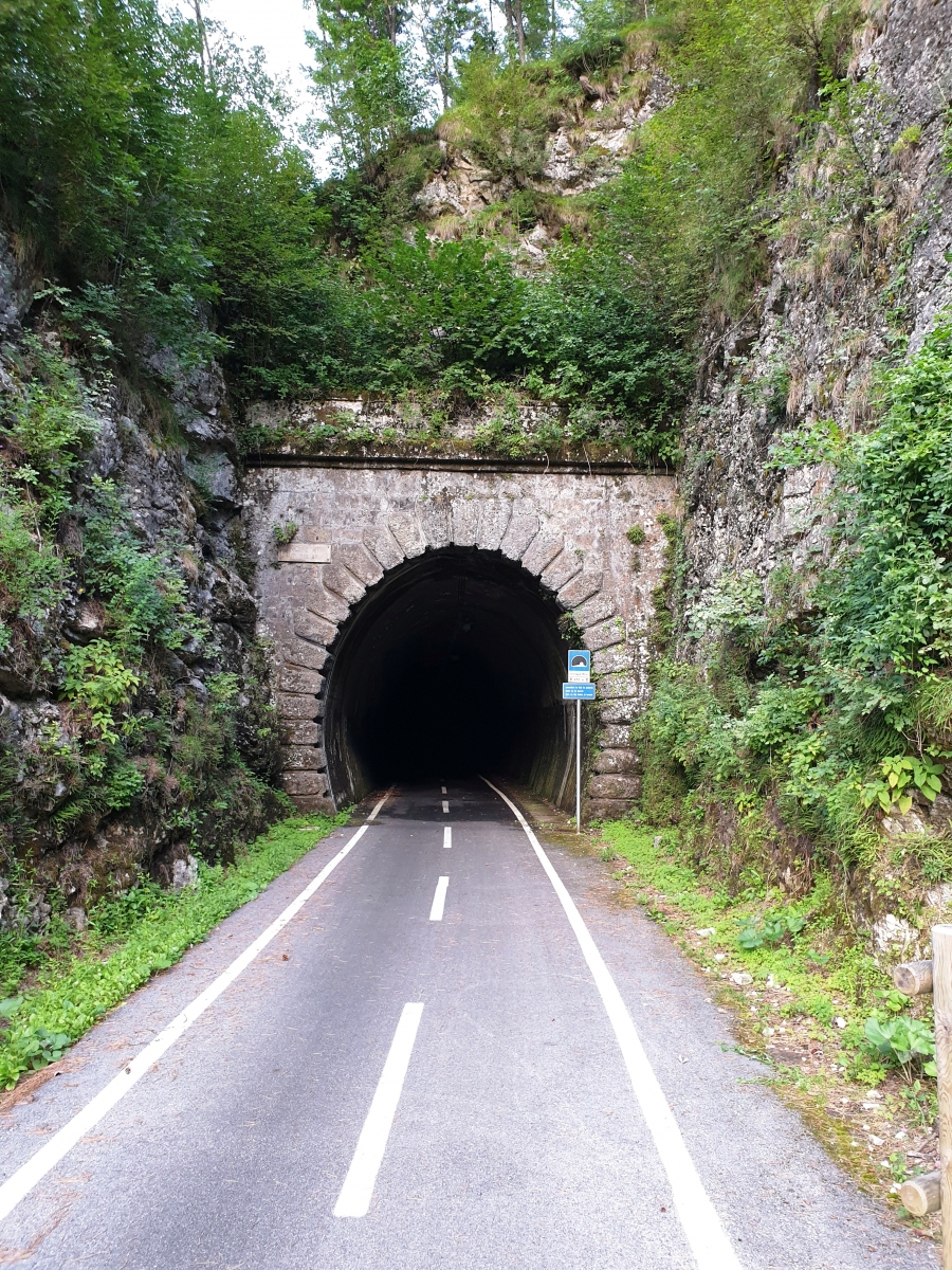 Cinque Rivi Tunnel western portal 