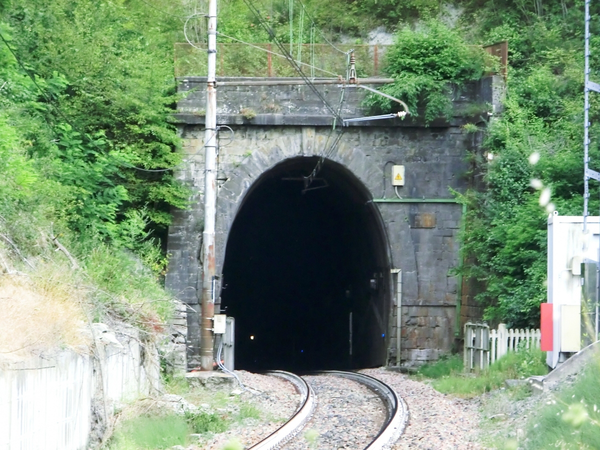 Cosseria Tunnel northern portal 