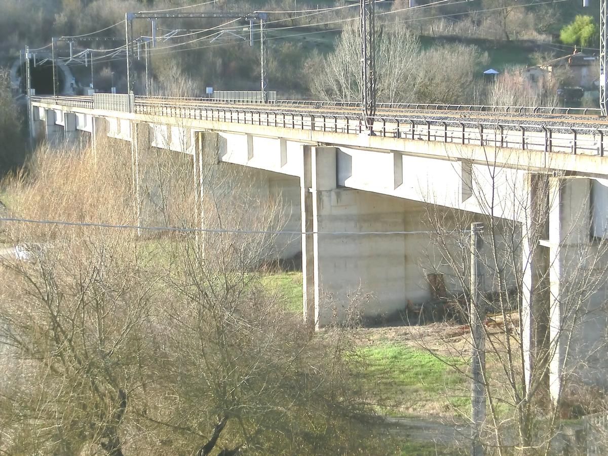 Eisenbahnbrücke Crepacuore 