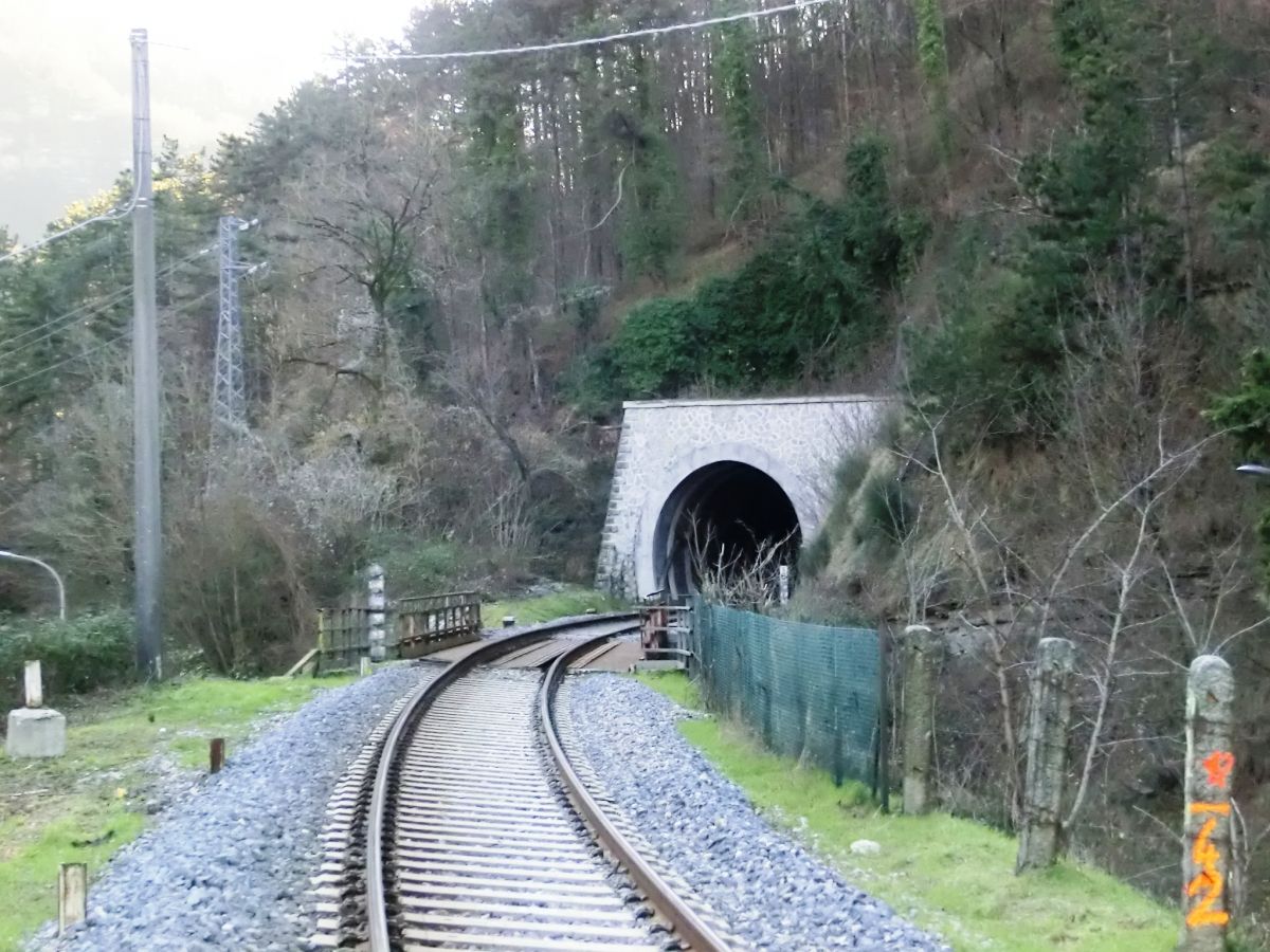 Crespino Tunnel northern portal 