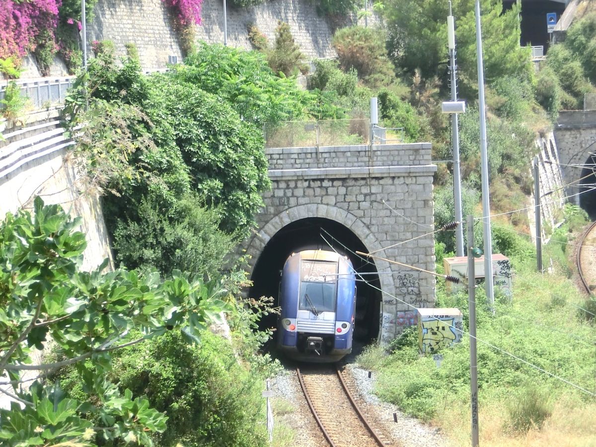 Dogana North Tunnel western portal 