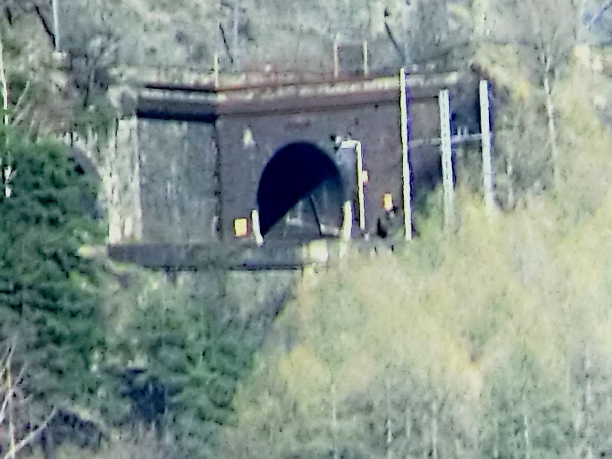 Exilles North (odd track) Tunnel western portal 