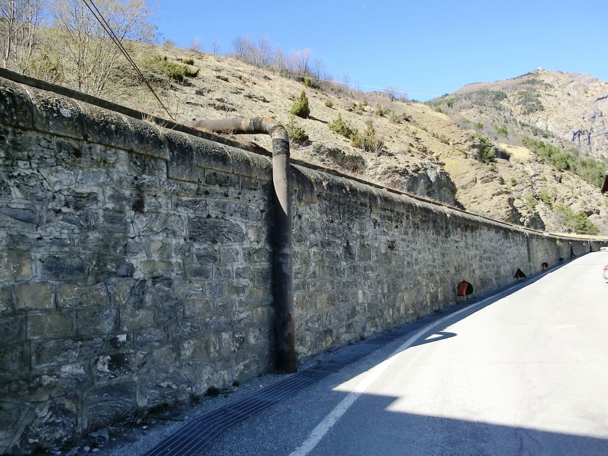 Frejus railway Tunnel, extended section in Bardonecchia 