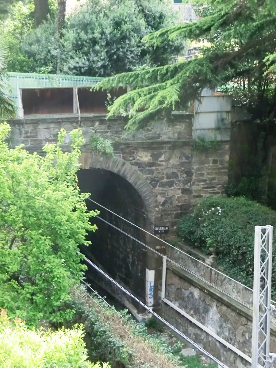 Giustiniani Tunnel western portal 