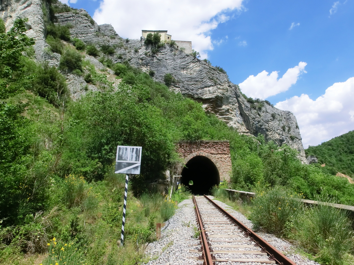 Madonna del Sasso Tunnel southern portal 