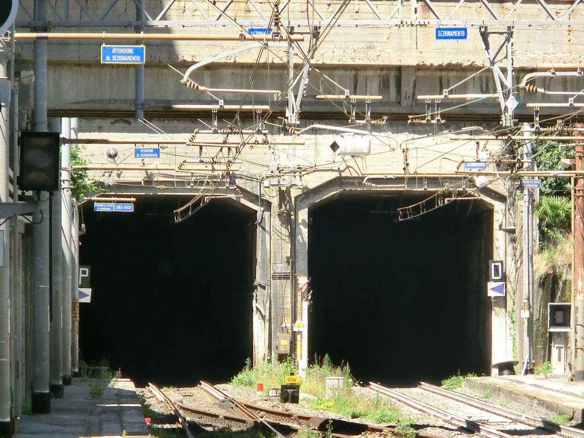 Mameli Tunnel eastern portals 