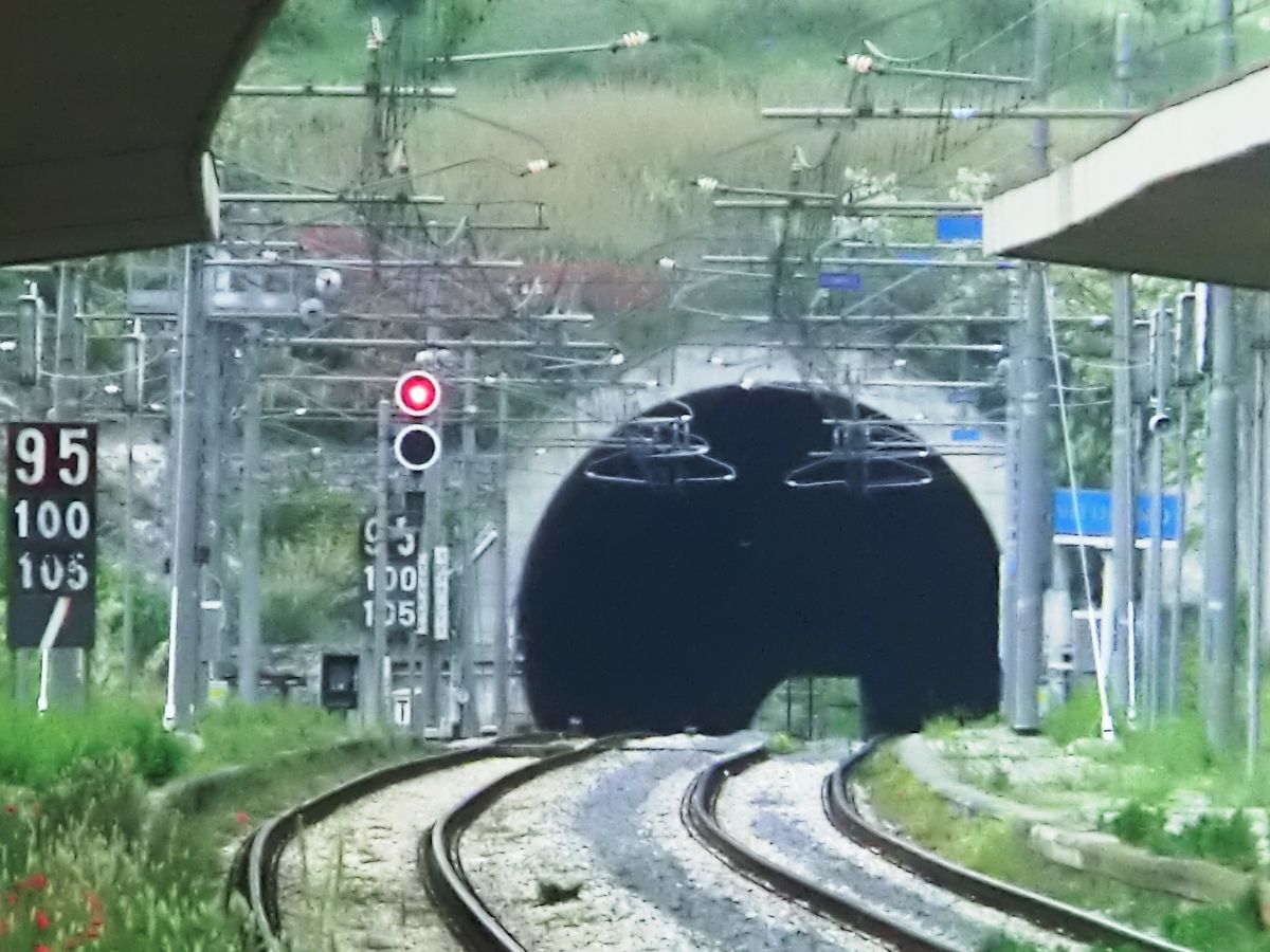 Mascambroni Tunnel southern portal 