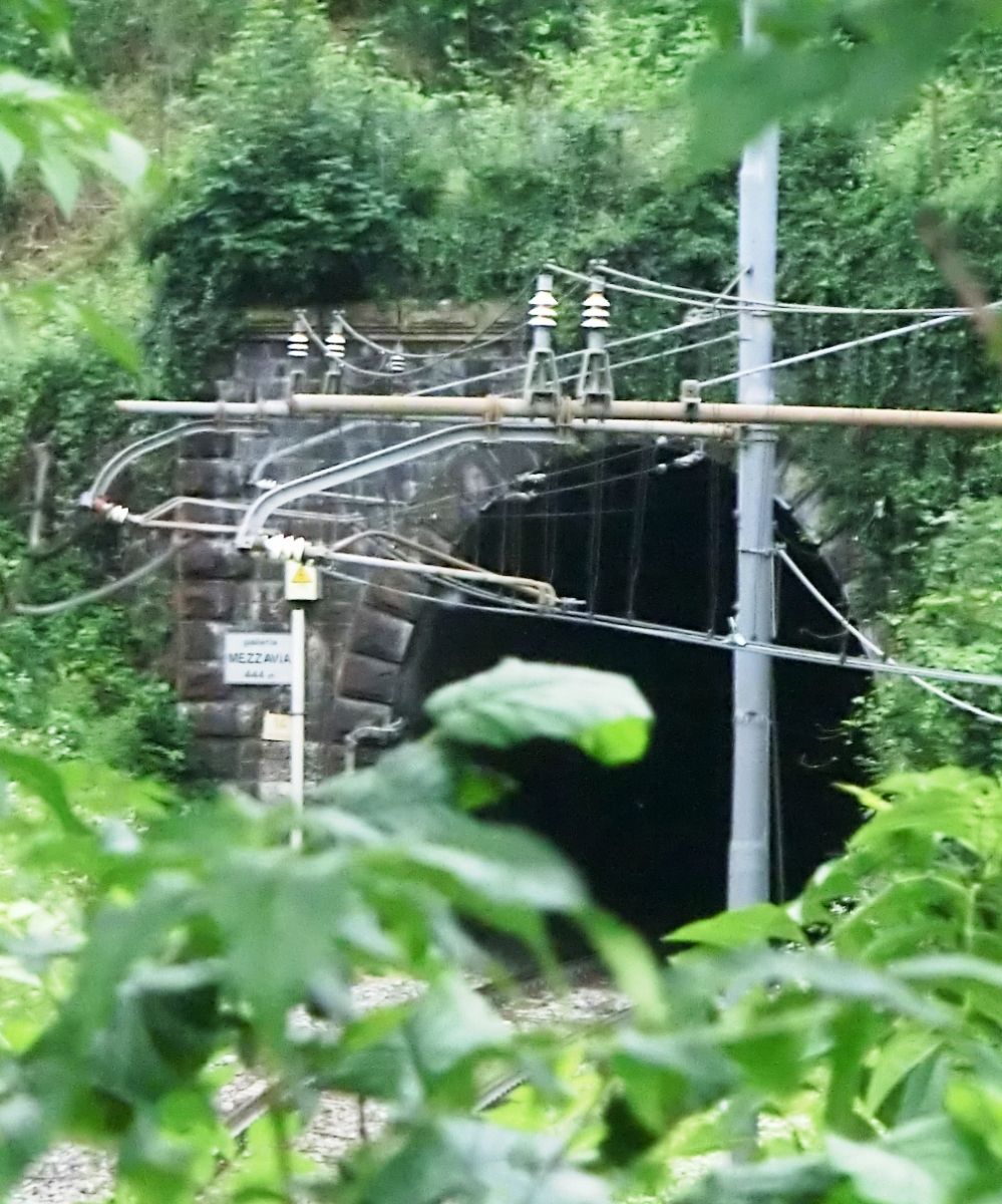Mezzavia Tunnel southern portal 