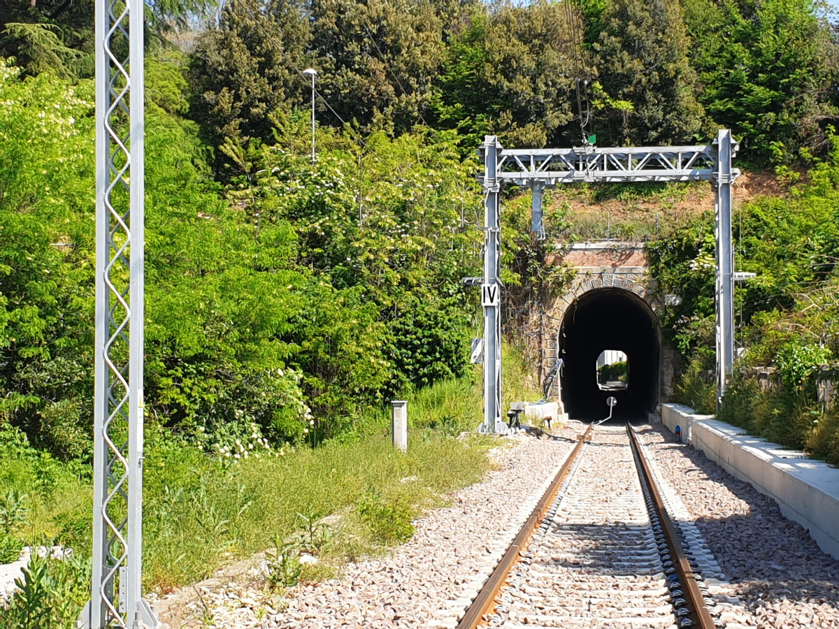 Montebelluna Tunnel southern portal 