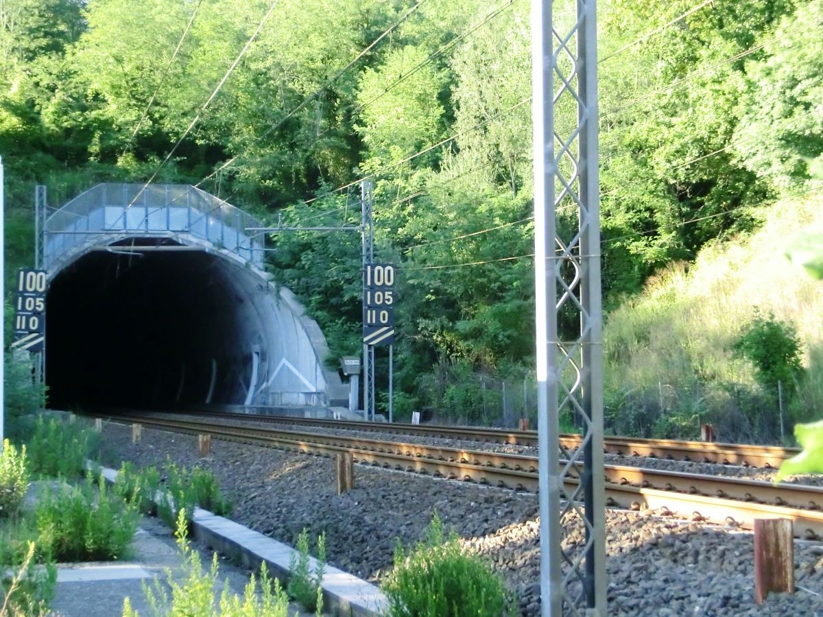 Monterosso Tunnel southern portal 