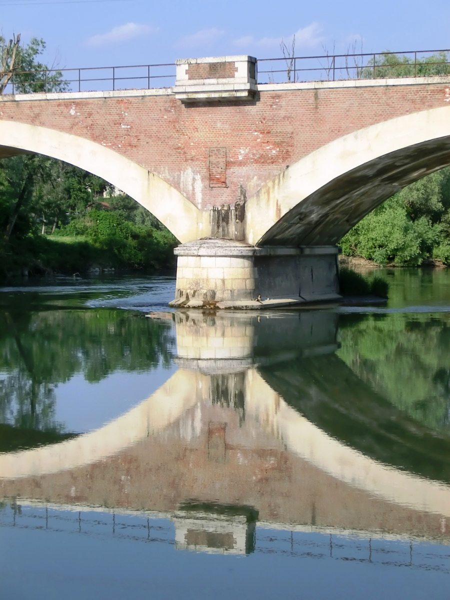 Eisenbahnbrücke Pontevico 