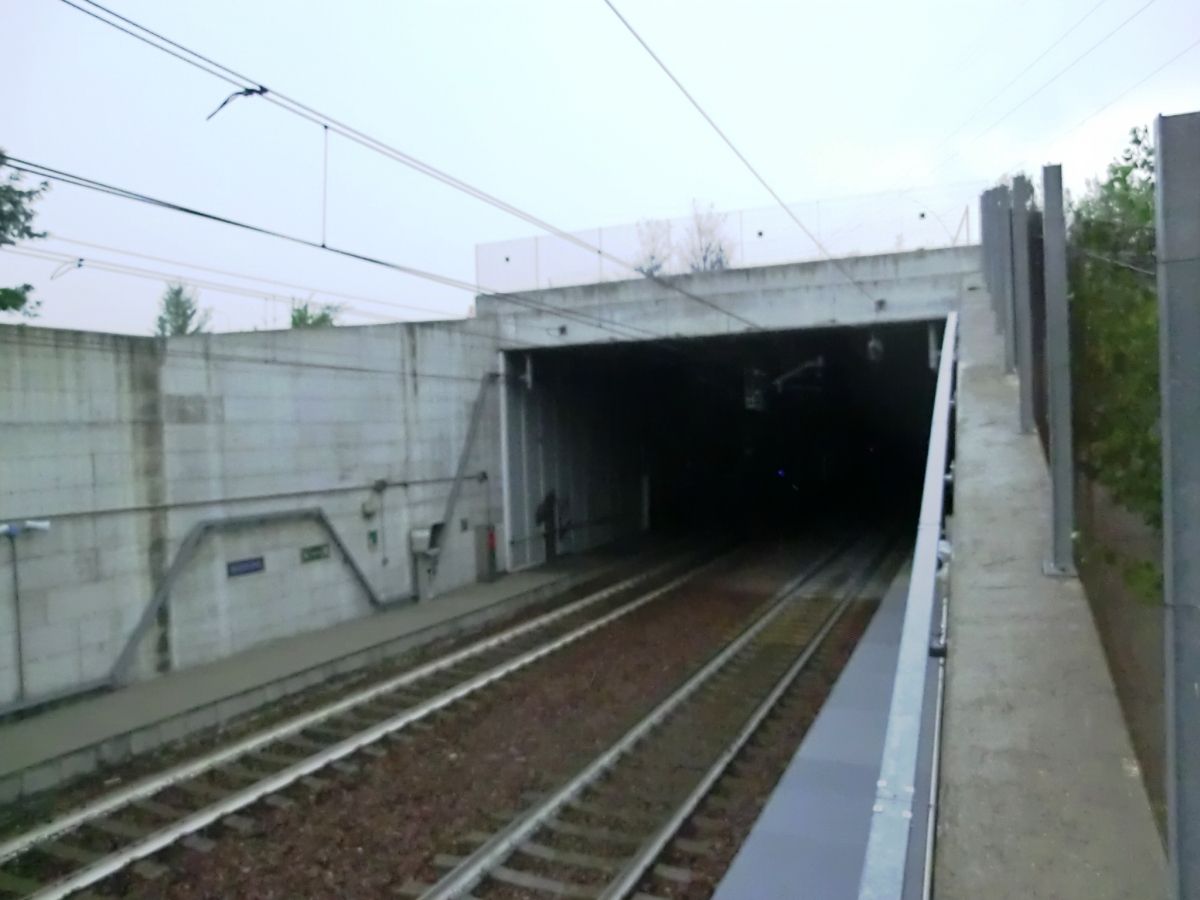 Bologna Passante Tunnel southern portal 