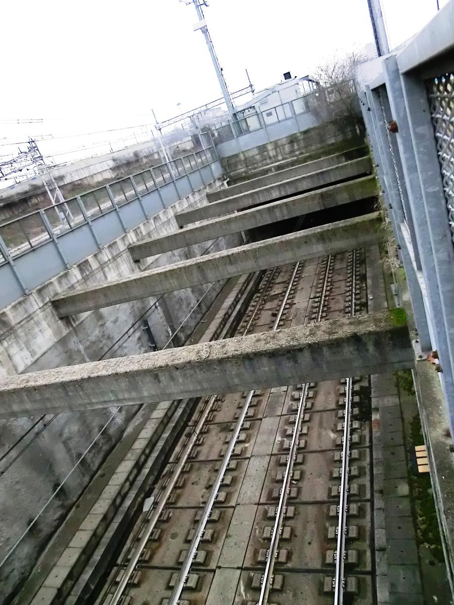 Tunnel ferroviaire du Passante di Milano 