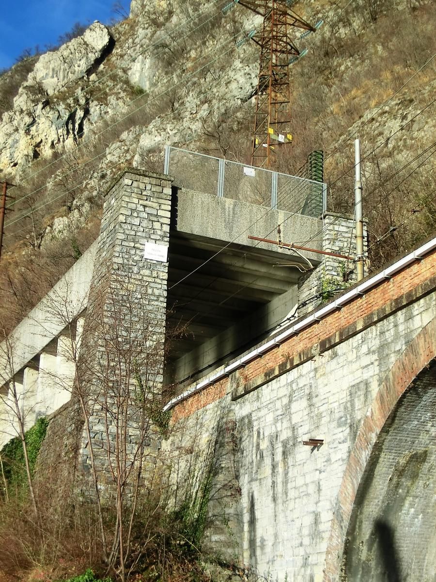 Tunnel du Pedfer et du Vedrignanino 