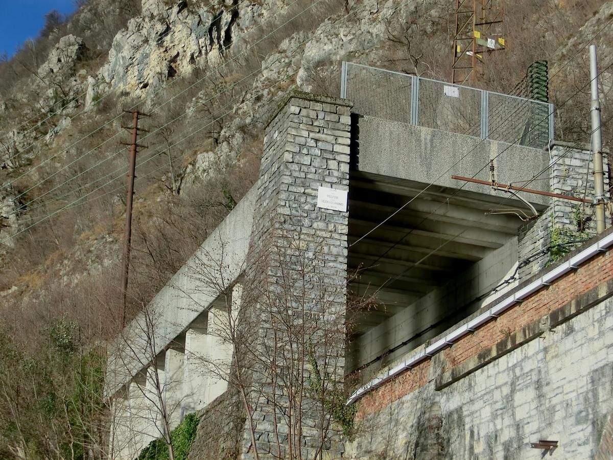 Pedfer-Vedrignanino Tunnel southern portal 