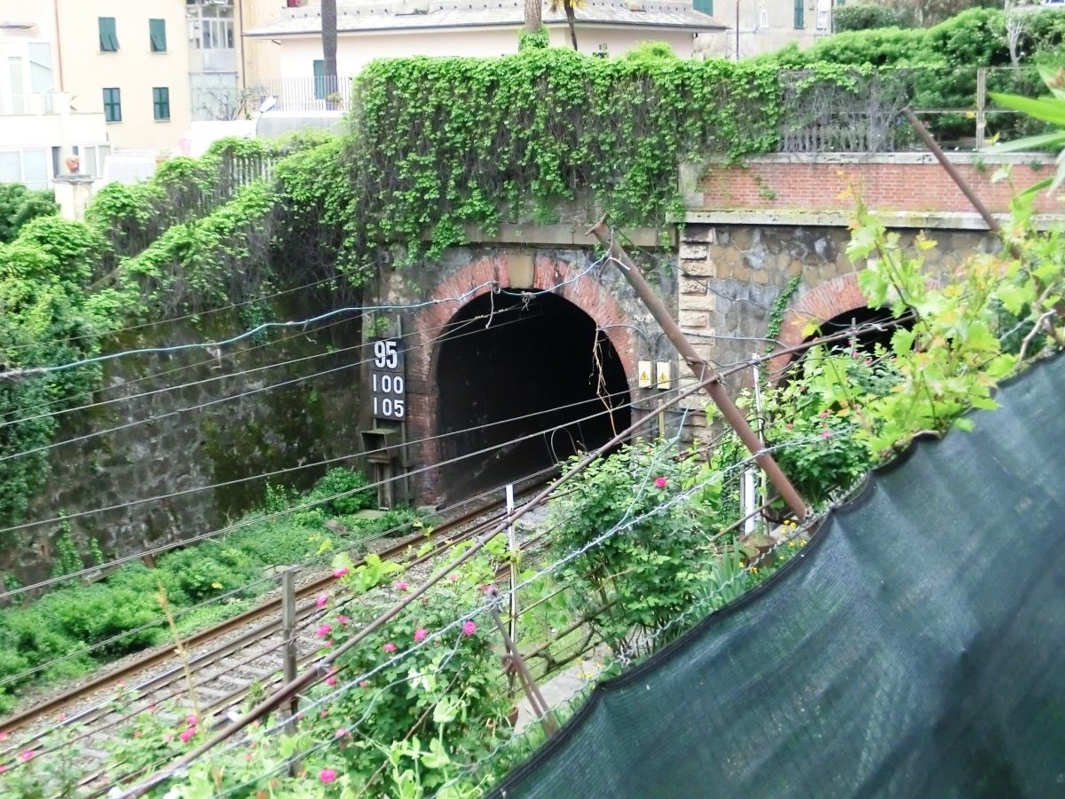 Pegli Tunnel western portal 