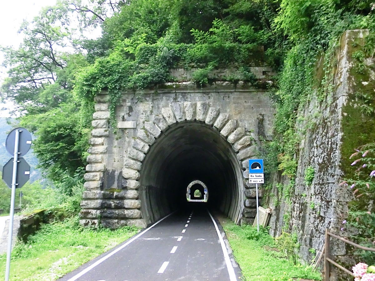 Rio Tomba Tunnel northern portal 