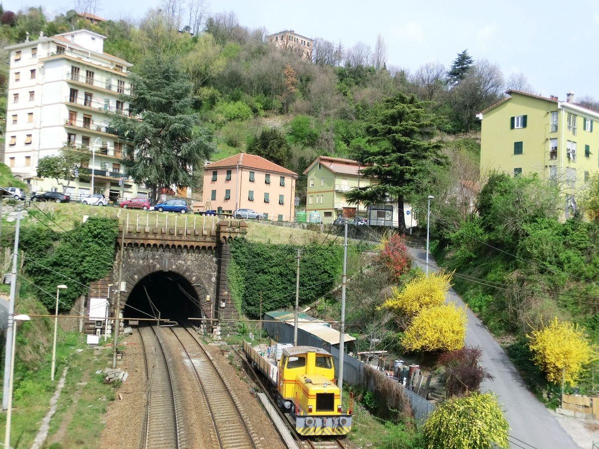 Ronco Tunnel southern portal 