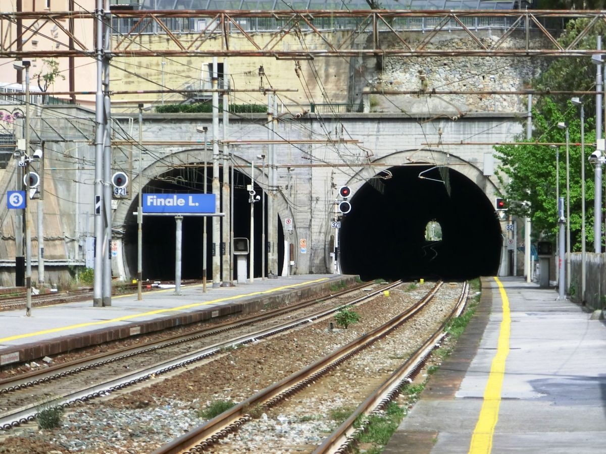 San Bernardino Tunnel western portals 