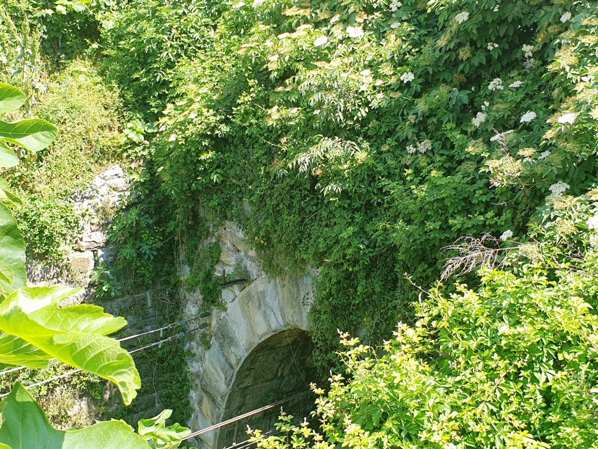 San Giacomo Tunnel western portal 