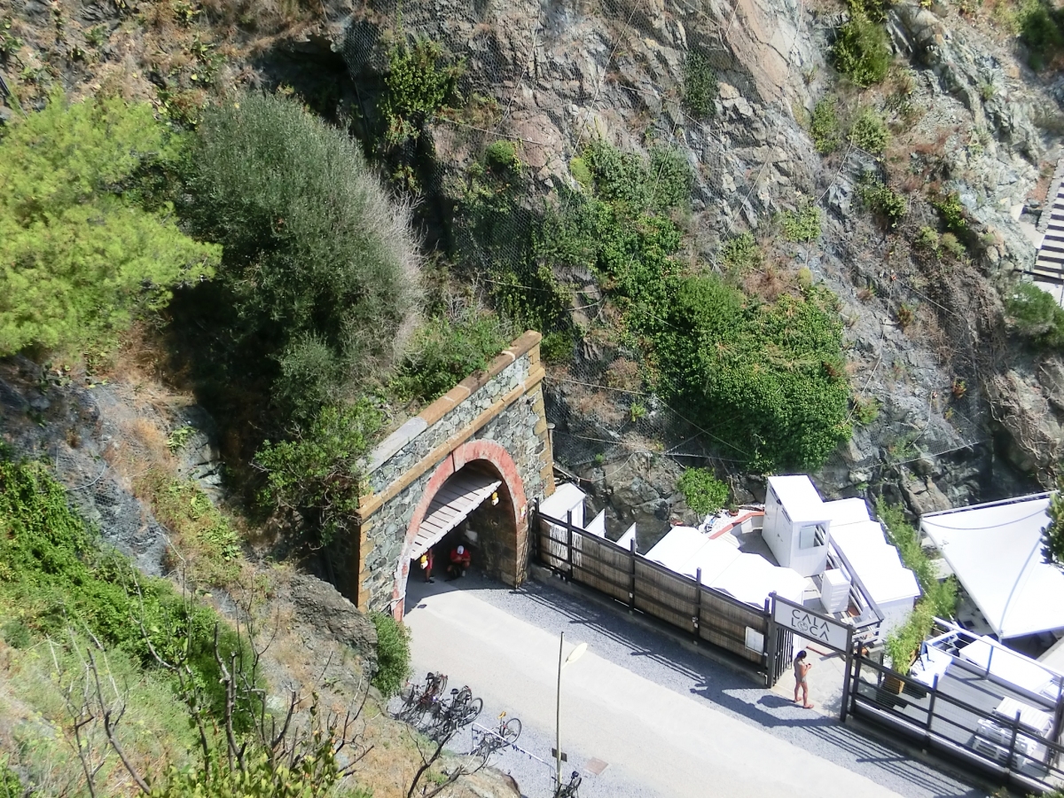San Giacomo Tunnel southern portal 