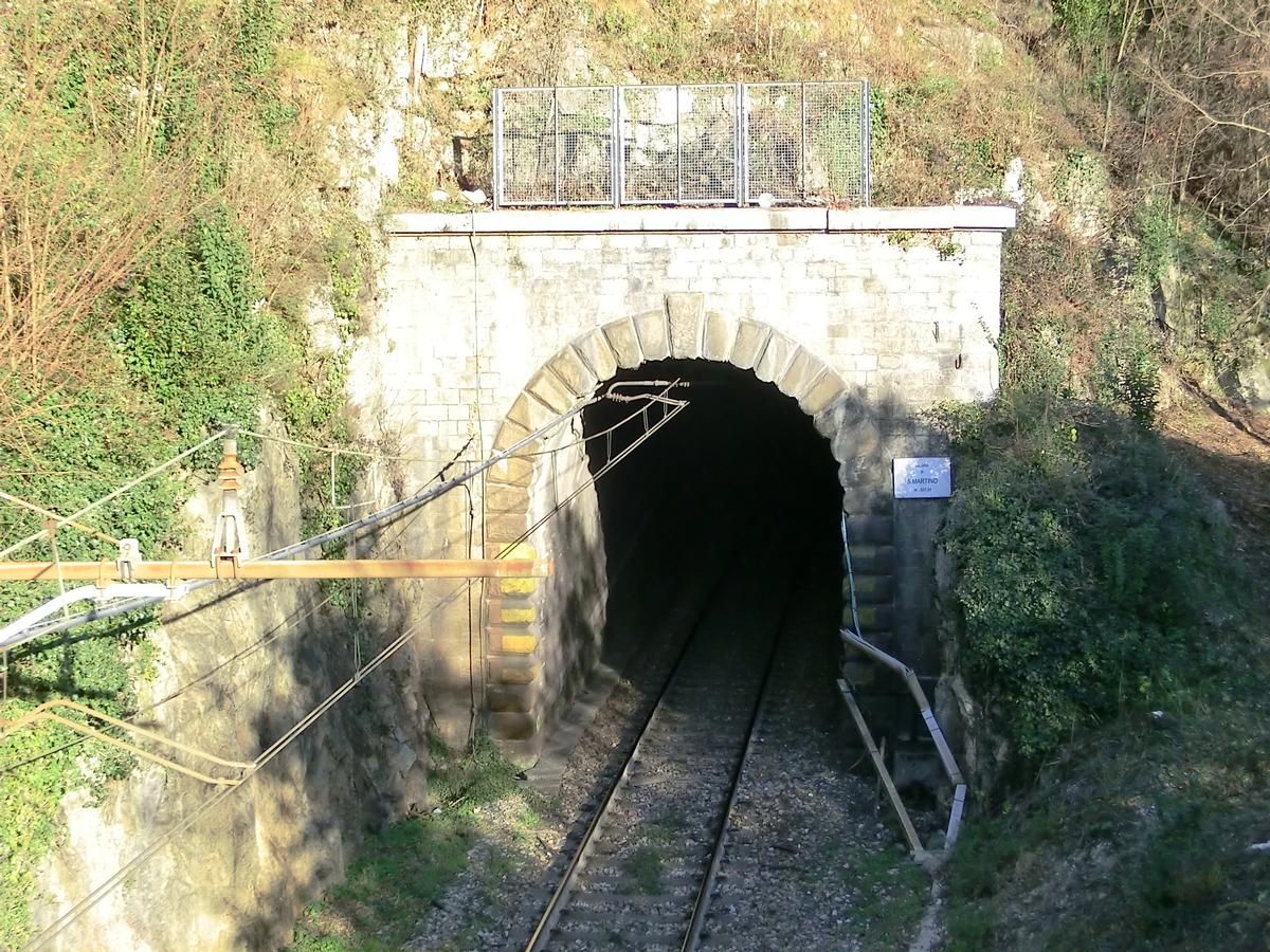 San Martino Tunnel western portal 