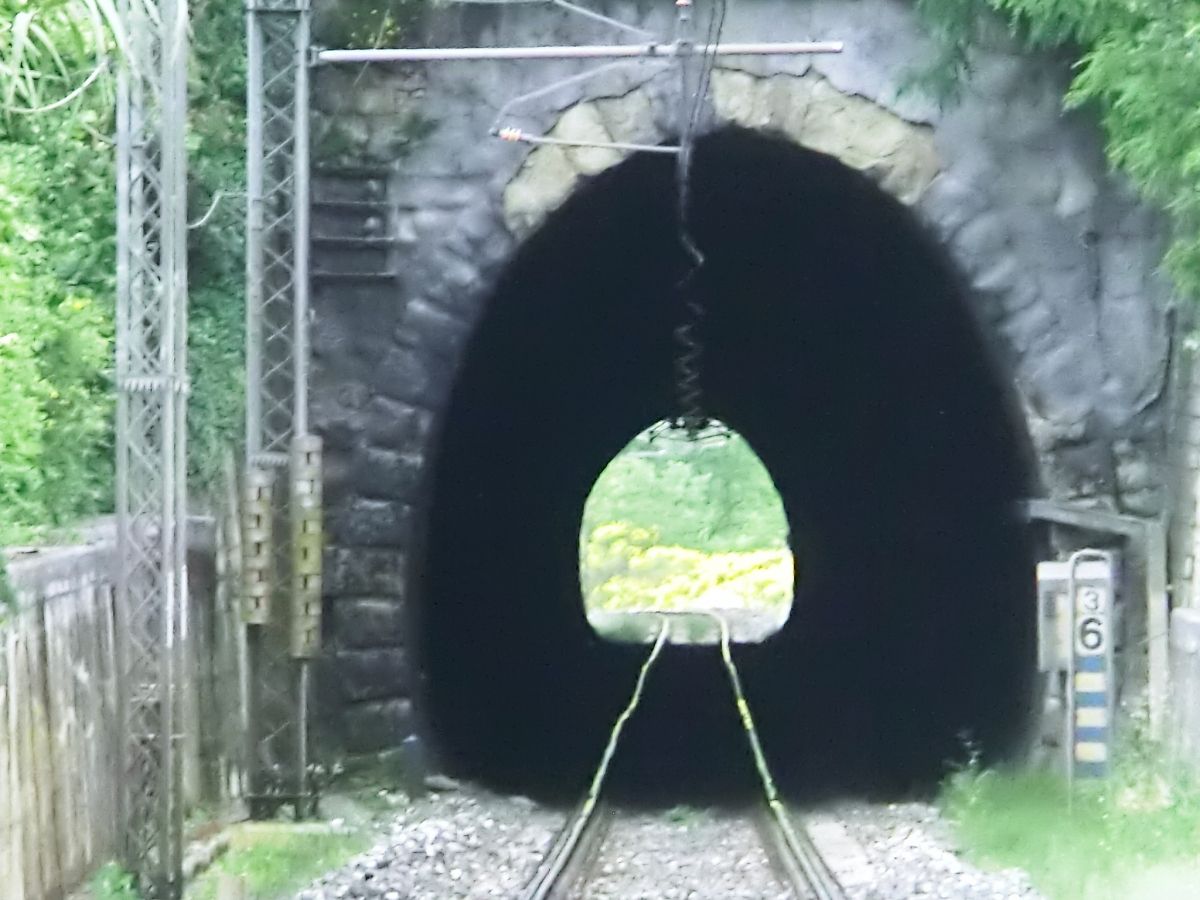 San Vetturino Tunnel northern portal 
