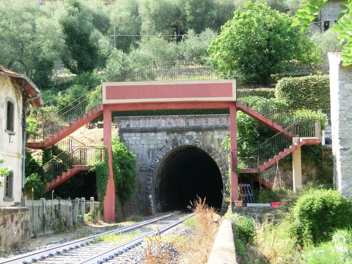 Sardinesca Tunnel southern portal 