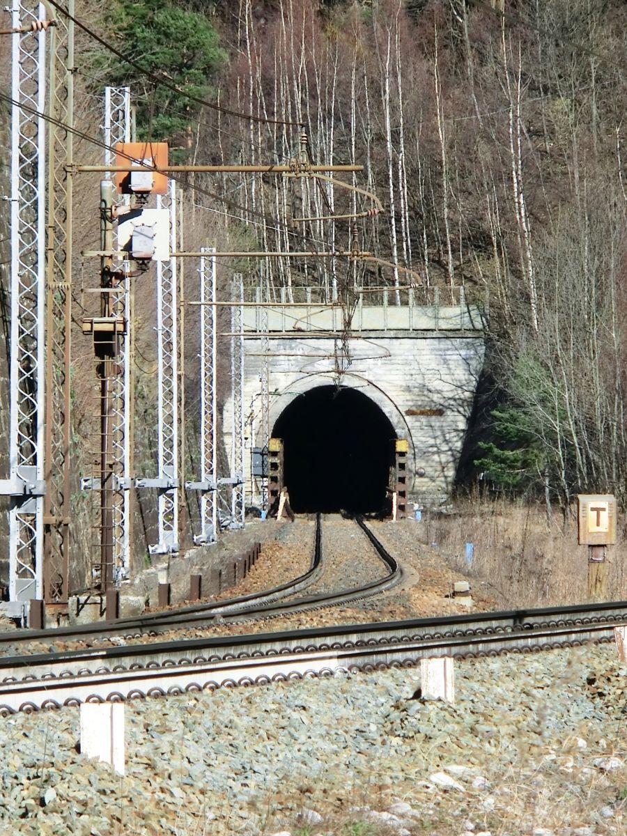 Serre la Voute North (odd track) Tunnel western portal 