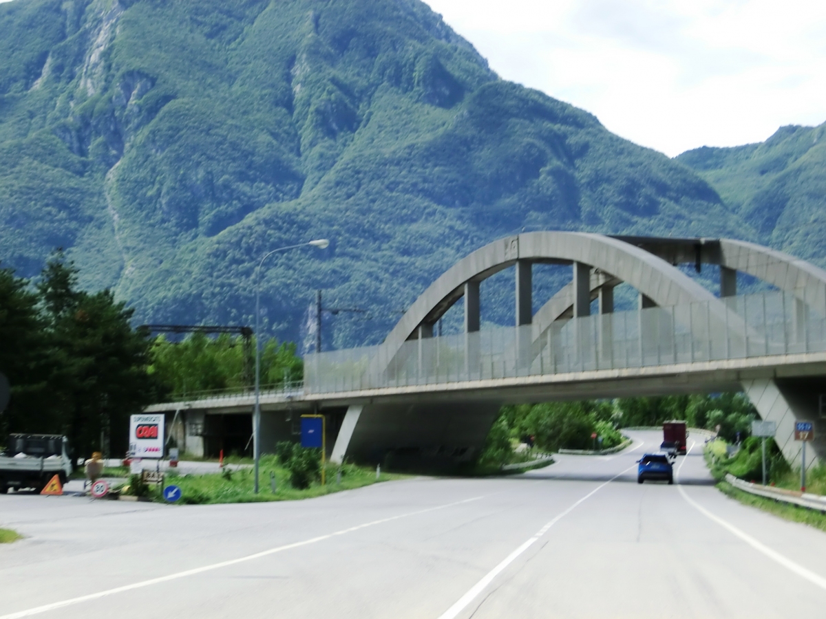 Eisenbahnbrücke über den Fella 