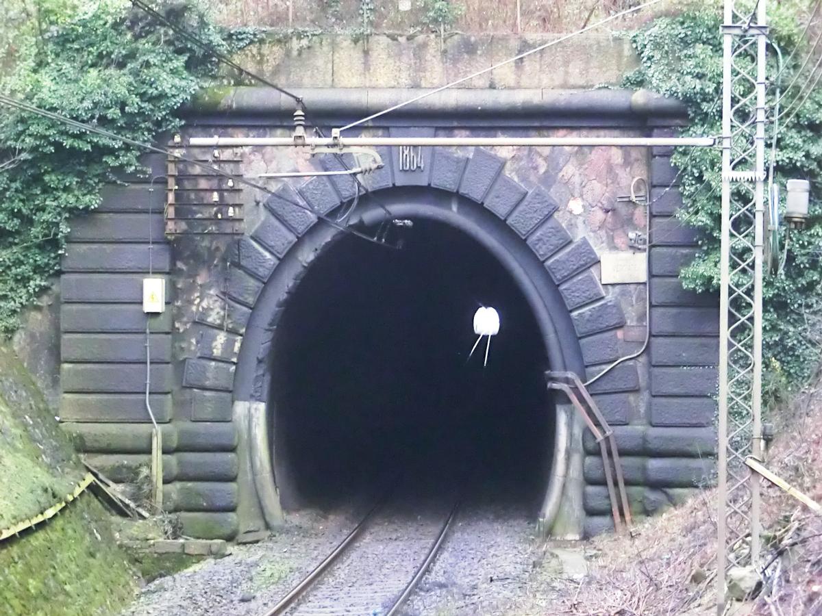 Vergiate even track Tunnel eastern portal 