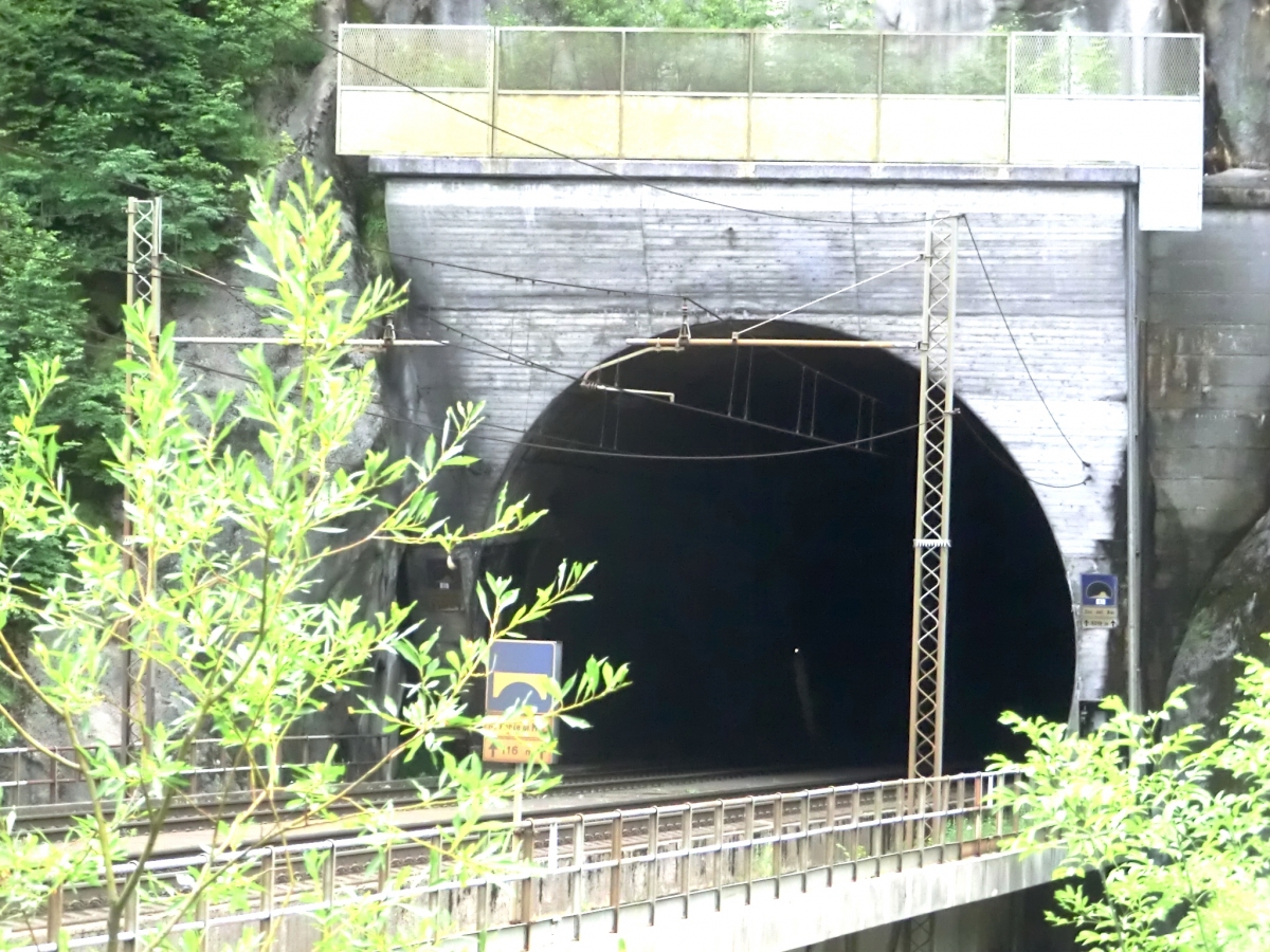 Zuc dal Bor Tunnel northern portal 