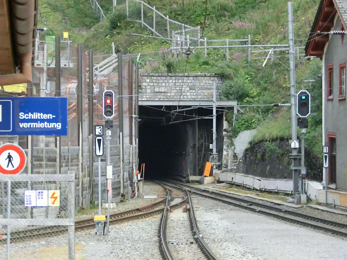 Albula Tunnel northern portal 