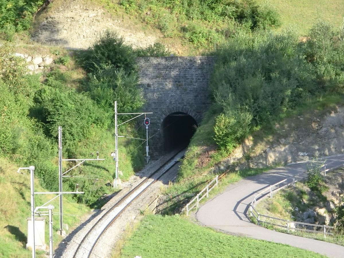 Alvaschein railway Tunnel western portal 