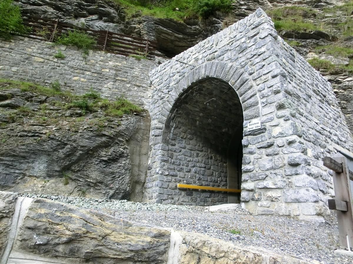 Glatscheras Tunnel northern portal 